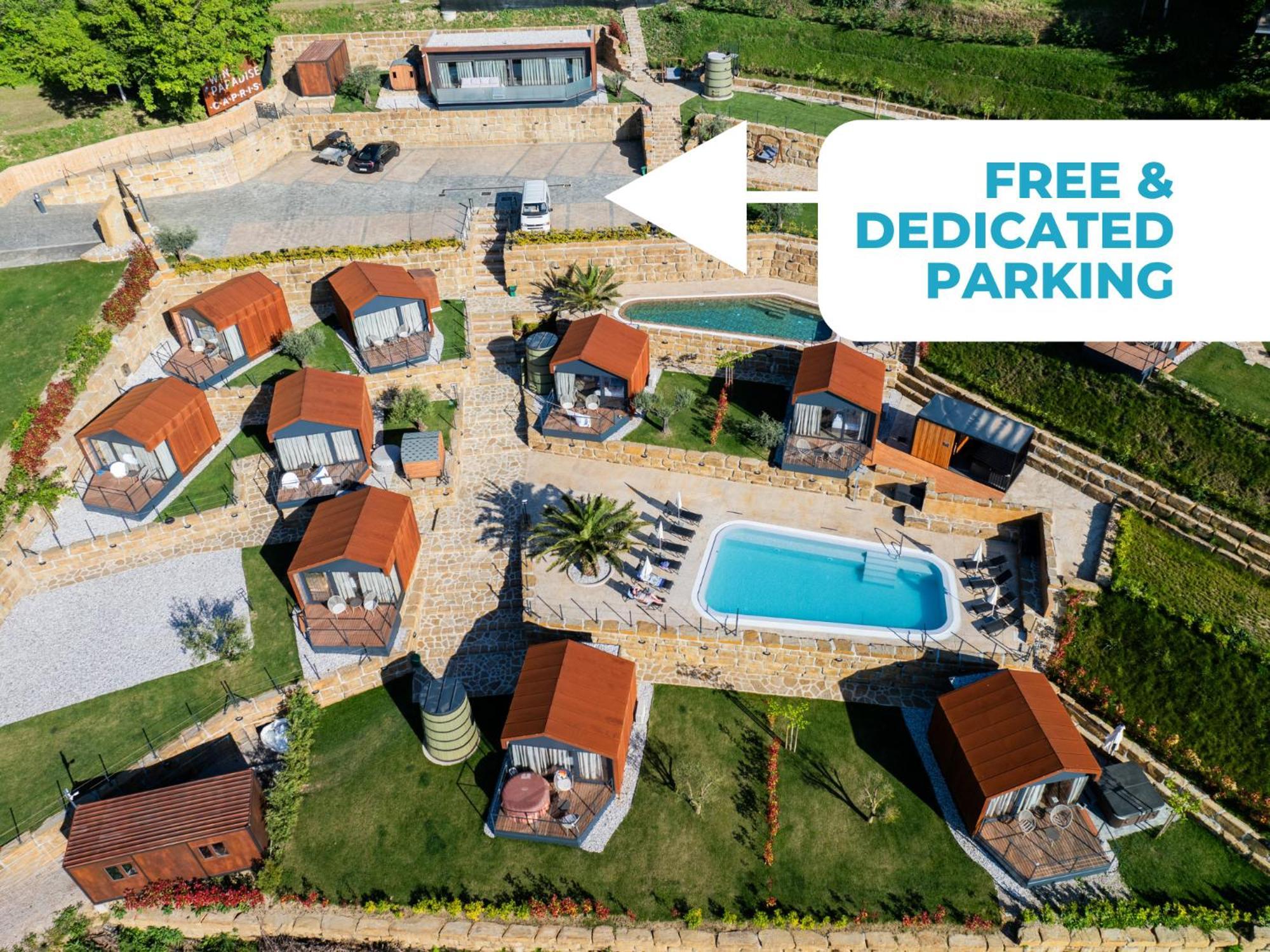 Wine Paradise - Glamping Resort Марезиге Экстерьер фото